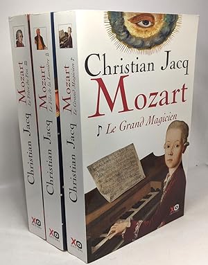 Mozart - TOME I II et III: Le grand magicien + Le fils de la lumière + Le frère du feu --- 3 volumes
