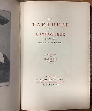 Le Tartuffe ou L Imposteur.
