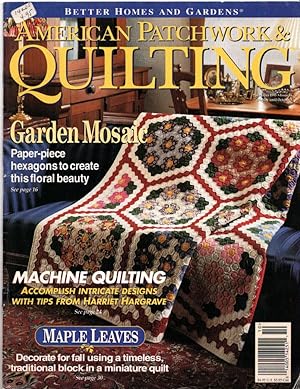 American Patchwork & Quilting, October 1995, Issue 16