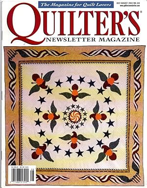 Quilter's Newsletter Magazine, Vol. 34 No. 6, July/August 2002