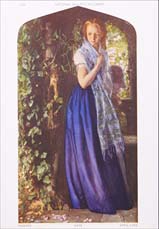Hughes Artist Postcard Title April Love National Gallery Millbank London