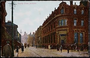 Leicester Vintage Postcard Granby Street