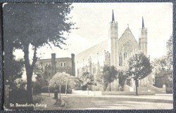 Ealing London Postcard St. Benedicts Vintage View
