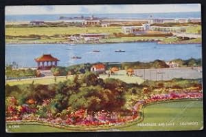 Southport Vintage 1951 Postcard Art Colour By Edward Hailey