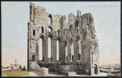 Tynemouth The Priory Vintage Postcard