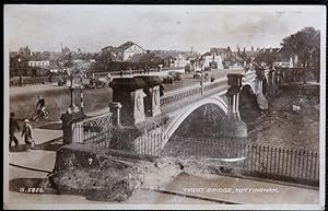 Nottingham Trent Bridge Vintage Postcard