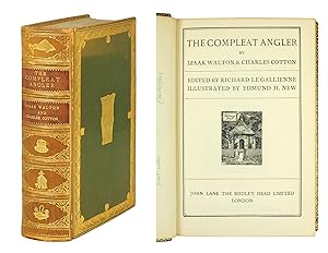 The Compleat Angler. Edited by Richard Le Gallienne. Illustrated by Edmund H. New
