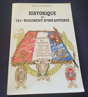 Historique du 151e Régiment d'infanterie