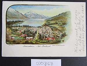 Queenstown, New Zealand - postcard