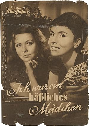 Ich war ein häßliches Mädchen [I Was an Ugly Girl] (Original program for the 1955 German film)