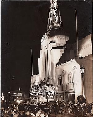 Juarez (Original theatre marquee photograph from the premiere 1939 film)