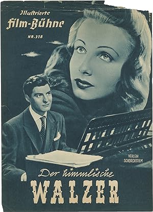 Der himmlische Walzer [The Heavenly Waltz] (Original program for the 1948 German film)
