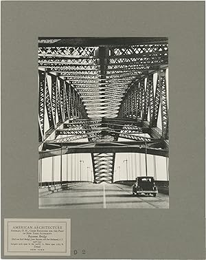 Original photograph of the Bayonne Bridge in New York City
