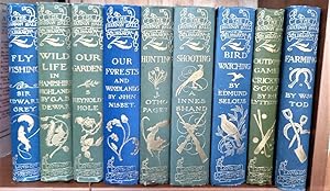 THE HADDON HALL LIBRARY 9 Volumes by various authors (complete set). 1899 - 1903