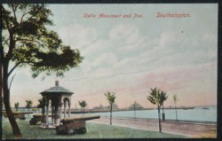 Southampton Vintage Postcard Stella Monument And Pier