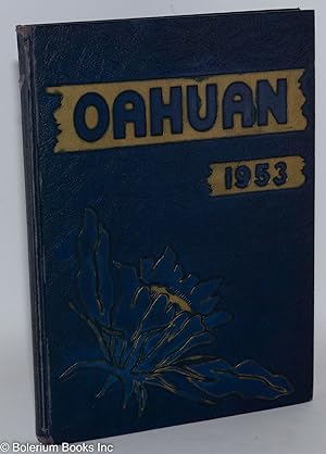Oahuan 1953. Punahou School, Honolulu, Hawaii