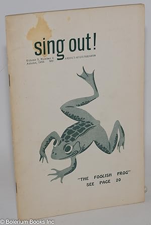 Sing out! vol. 5, no. 4, Autumn, 1955