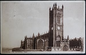 Manchester Cathedral Vintage 1944 Postcard