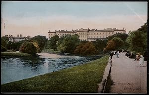 Liverpool Princes Park Vintage Postcard