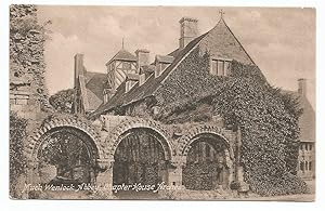Much Wenlock Chapter Arches Vintage Postcard