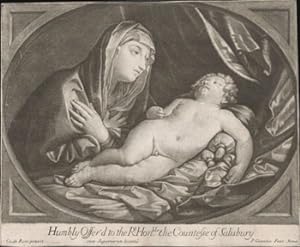 Madonna with the sleeping Christ child. (Le Silence). Humbly offered to the Rt. Hon'ble., the Cou...