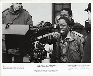 Sidewalk Stories (Original photograph of Charles Lane on the set of the 1989 film)