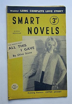 All This I Gave (Smart Novels 3533, 16 July 1962)