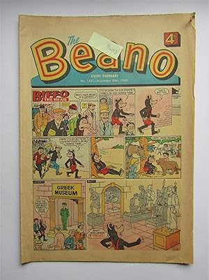 The Beano No. 1431, 20th December 1969