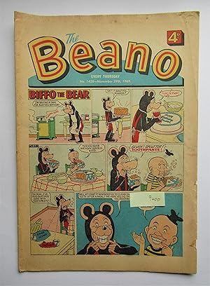 The Beano No. 1428, 29th November 1969