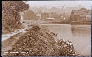 Arundel Sussex Postcard Real Photo Sepia View
