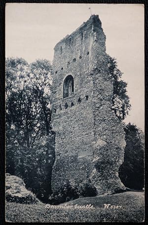 Bramber Castle Sussex Vintage Postcard