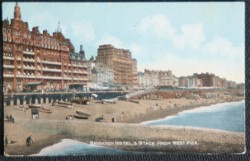 Brighton Hotel Vintage Postcard Publisher Boots The Chemist