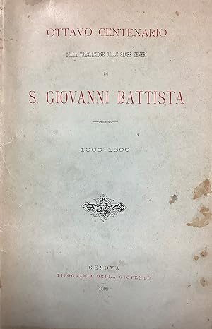Traslazione delle Sacre Ceneri di S. Giovanni Battista