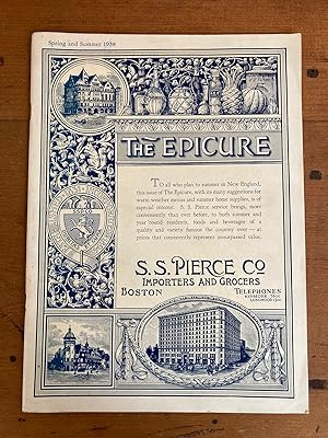 THE EPICURE, Spring and Summer 1938 (Catalog of Alcohol and Grocery Importer)