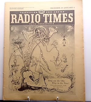 Radio Times. Scottish Edition. December 29th-Jan 4th 1957.