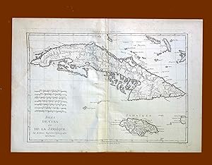 ISLES DE CUBA et DE LA JAMAÏQUE. Atlas Encyclopédique contenant la géographie ancienne et moderne...