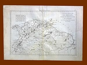 Nouveau Royaume de GRENADE, NOUVELLE ANDALOUSIE, et GUYANE. Atlas Encyclopédique contenant la géo...