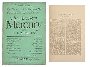 The American Mercury November 1932
