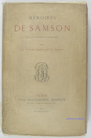 Mémoires de Samson de la Comédie-Française