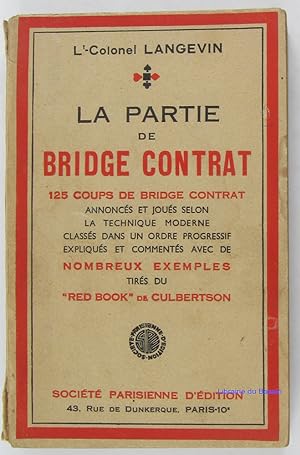 La partie de Bridge contrat
