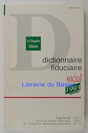 Dictionnaire fiduciaire social 1993