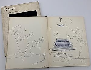 SALVADOR DALI ~~ A WONDERFUL ILLUSTRATED PRESENTATION INSCRIPTION TO A COUNTESS WITH AN ELABORATE...