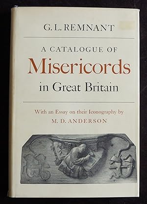 A Catalogue of Misericords in Great Britain
