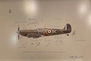 Battle of Britain 40th Anniversary.Spitfire Pilots