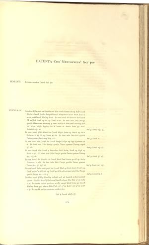 Registrum Vulgariter Nuncupatum The Record of Caernarvon; e Codice MSto Harleiano 696. Decriptum