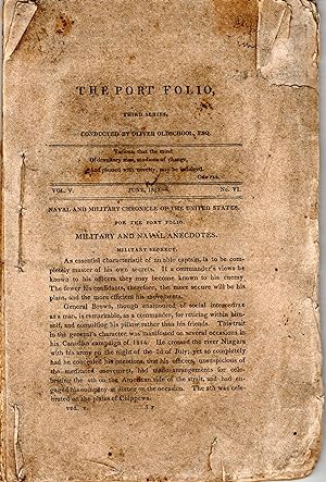 The Port Folio, (Third Series) Vol. V, No. VI - June 1815