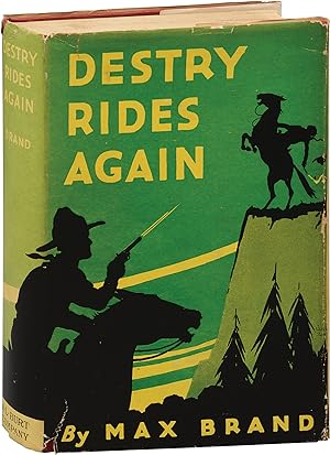 Destry Rides Again (First Edition, with supplied later printing dust jacket)