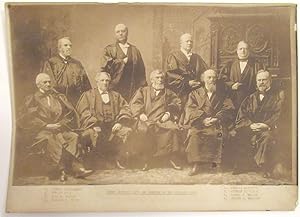 c. 1882-1888 Photograph of United States Supreme Court Justices, Morrison Waite