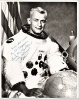 SIGNED PHOTOGRAPH OF NASA SHUTTLE AND SKYLAB ASTRONAUT BRUCE McCANDLESS, II