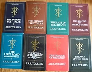 The History of Middle-Earth (Eight vol. set 1-8): The Book Of Lost Tales Part 1 & Part II-The Lay...